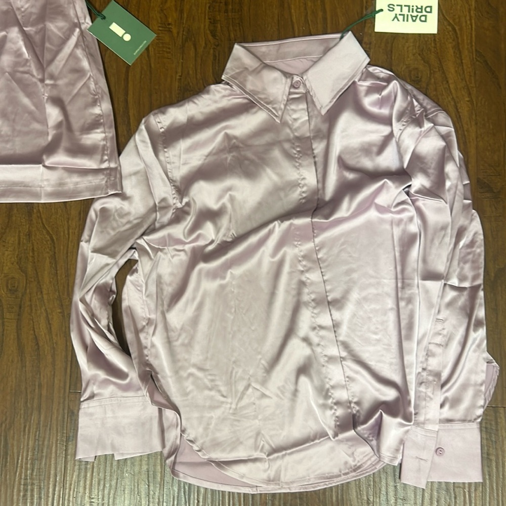 purple daily drills set xs/s